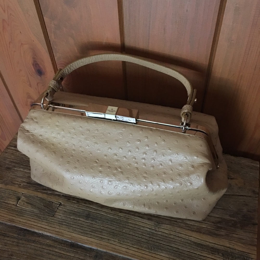 Kate Spade Ostrich leather bag